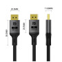 Кабель мультимедійний DisplayPort M to DisplayPort M 3.0m V1.4 8K black ColorWay (CW-CBDP094-BK)