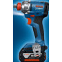 Гвинтоверт ударний акумуляторний Bosch Professional GDR 18V-215 18В АКБ 2х2А·год 3800об/хв 215Нм M6-M16 ЗП GAL18V-20 кейс 1кг