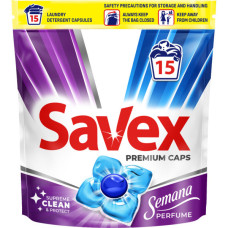 Капсули для прання Savex Premium Caps Semana Perfume 15 шт. (3800024046865) Капсули для прання Savex Premium Caps Semana Perfume 15 шт. (3800024046865)