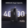Батарея універсальна Choetech 40000mAh, PD/65W, QC, AFC (B734)