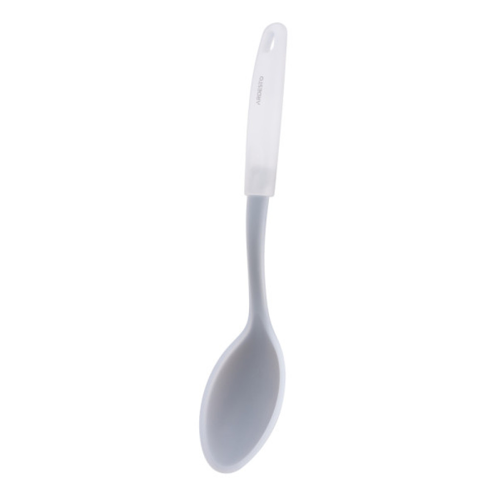 Ложка кухарська ARDESTO Fresh, 31.2см, силікон, пластик, сірий (AR1653G)