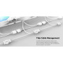 Кулер до корпусу ID-Cooling TF-12025-PRO ARGB TRIO WHITE Кулер до корпусу ID-Cooling TF-12025-PRO ARGB TRIO WHITE
