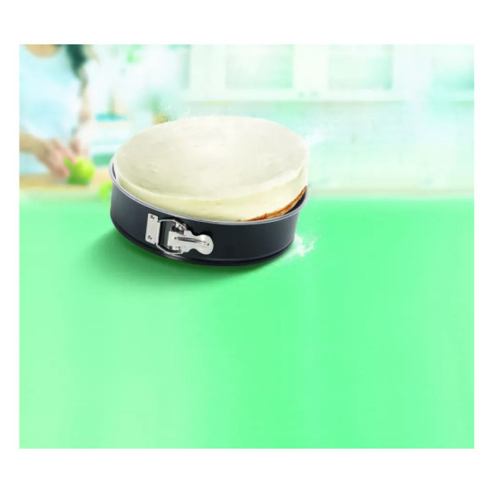 Форма для випікання Tefal Easybake, 26см, вуглецева сталь, роз'ємна, кругла, сірий (J1741374)