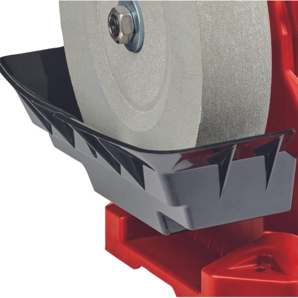 Верстат вологого заточування Einhell TC-WG 200 125Вт диск 200х32мм шкіряний диск 180х30мм 110об/хв 7.33кг