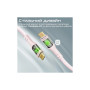 Дата кабель USB-C to USB-C 1.2m 60W PD TransLine-CC pink Promate (transline-cc.pink) Дата кабель USB-C to USB-C 1.2m 60W PD TransLine-CC pink Promate (transline-cc.pink)