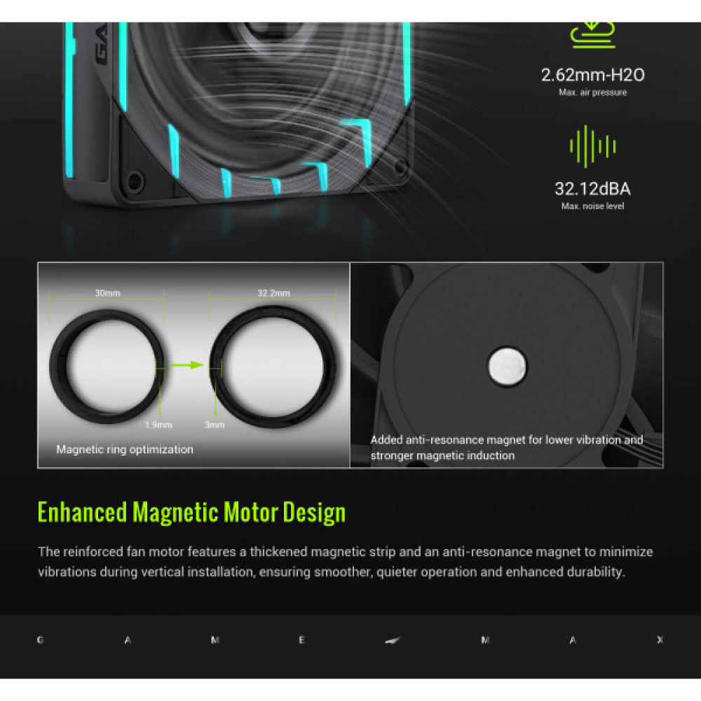 GAMEMAX HAILSTORM 360 BK