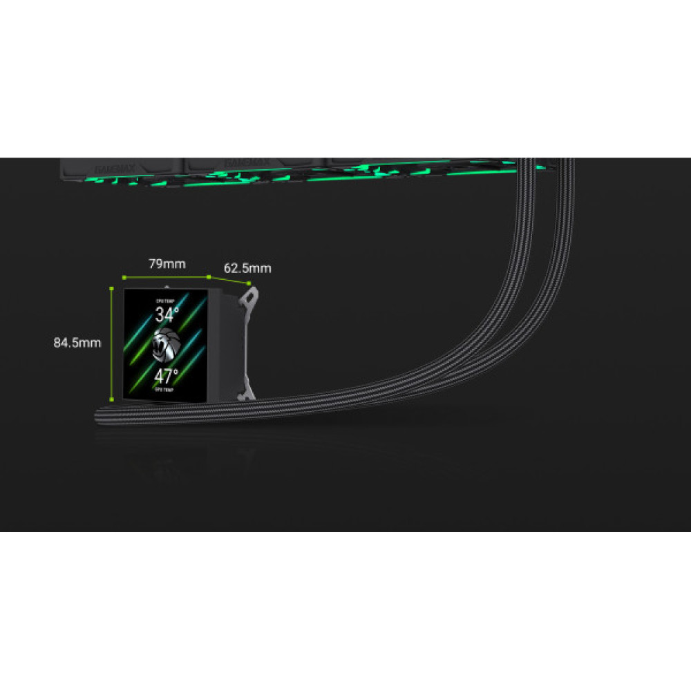 GAMEMAX HAILSTORM 360 BK