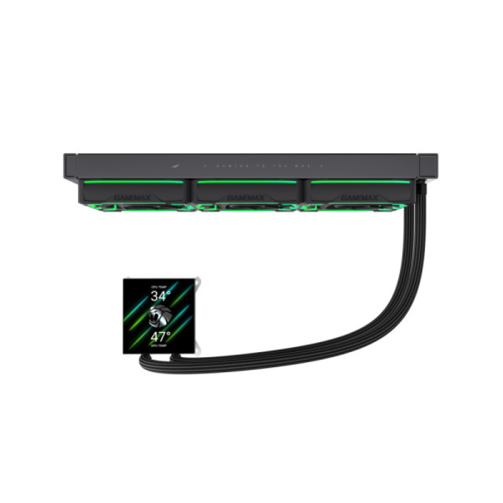 GAMEMAX HAILSTORM 360 BK