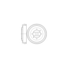 Гальмівний диск HI-Q SD4318