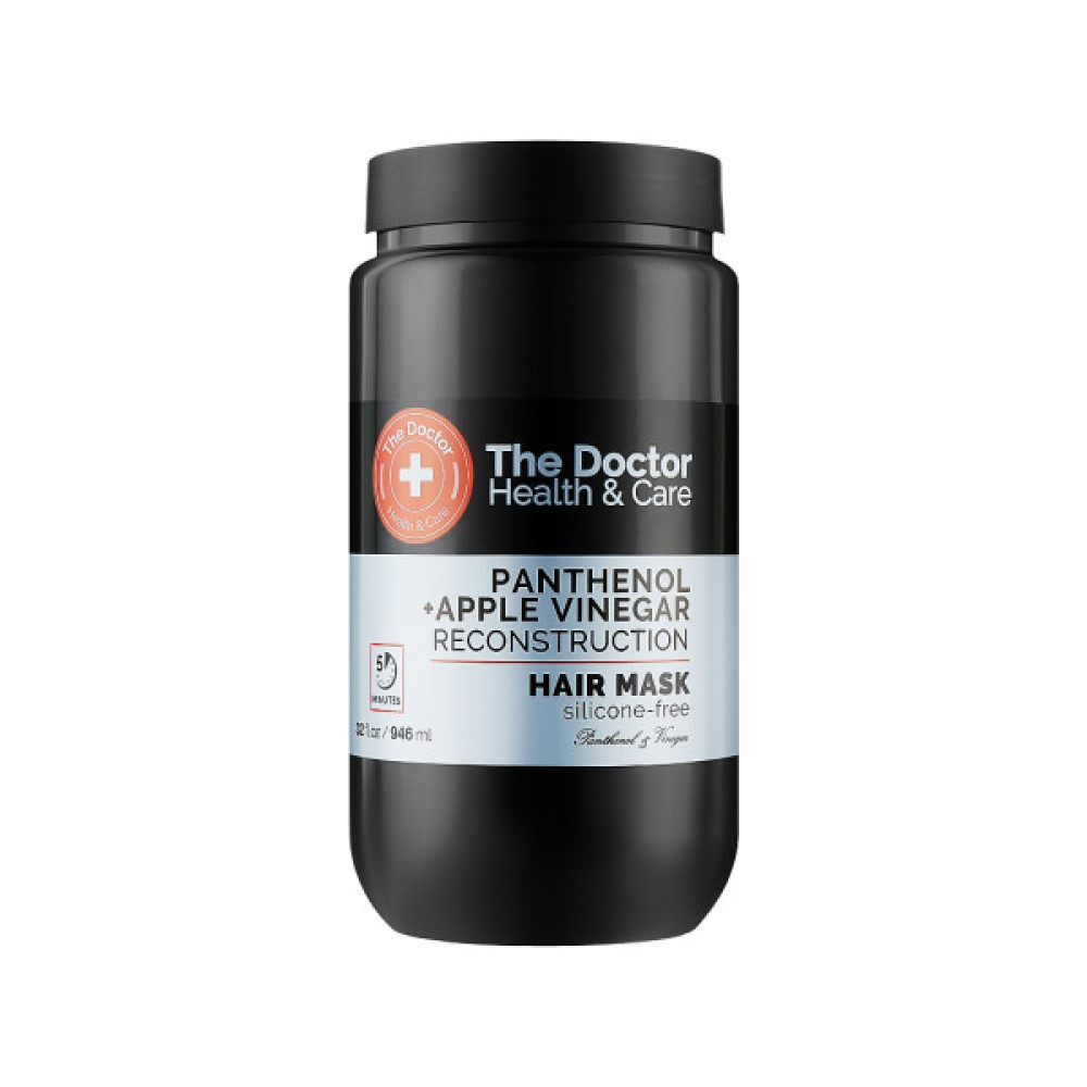 Маска для волосся The Doctor Health & Care Panthenol + Apple Vinegar Reconstruction 946 мл (8588006041668)