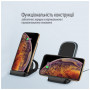 Зарядний пристрій ColorWay Wireless Stand 10W Blue (CW-CHW30Q-BL) Зарядний пристрій ColorWay Wireless Stand 10W Blue (CW-CHW30Q-BL)