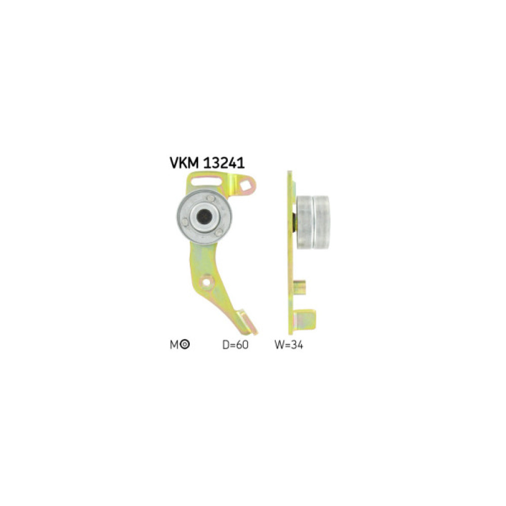 Ролик натягувача ременя SKF VKM 13241