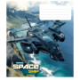 Зошит Школярик Space ship 48 аркушів клітинка (048-3435K) Зошит Школярик Space ship 48 аркушів клітинка (048-3435K)