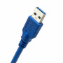 Дата кабель USB 3.0 AM/AM 0.5m Extradigital (KBU1631) Дата кабель USB 3.0 AM/AM 0.5m Extradigital (KBU1631)