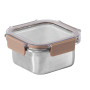 Харчовий контейнер Ringel Meyer квадратний нержавіюча сталь 500 мл (RG-9101/500)