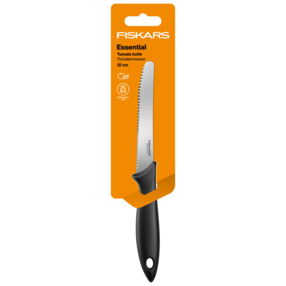 Кухонний ніж Fiskars Essential для томатів 12 см (1065569)
