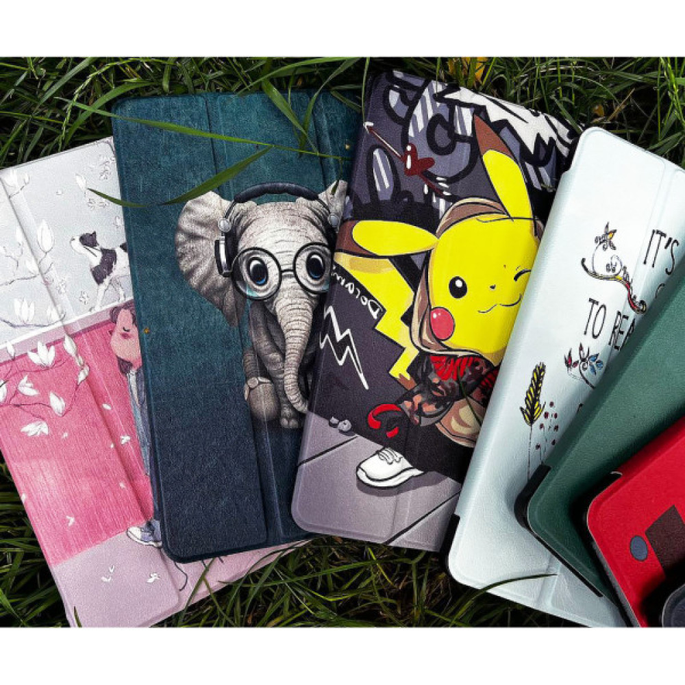 Чохол до планшета BeCover Smart Case Samsung Galaxy Tab A11 Plus SM-X236B 11.0" Black Rose (714013)