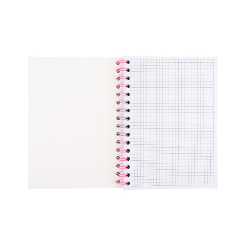 Блокнот Kite на спіралі A5 Cute 3, 80 аркушів, клітинка (K25-1911-3)