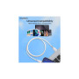 Дата кабель USB 2.0 AM to Lightning 1.0m 2.4A white Choetech (XAL-0003-WH-V2)