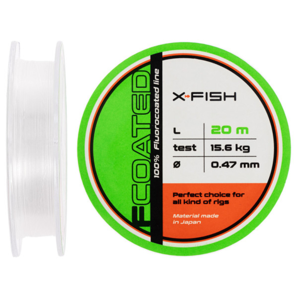 Флюорокарбон X-Fish FCoated 20m 0.47mm 15.6kg (1917.01.54)