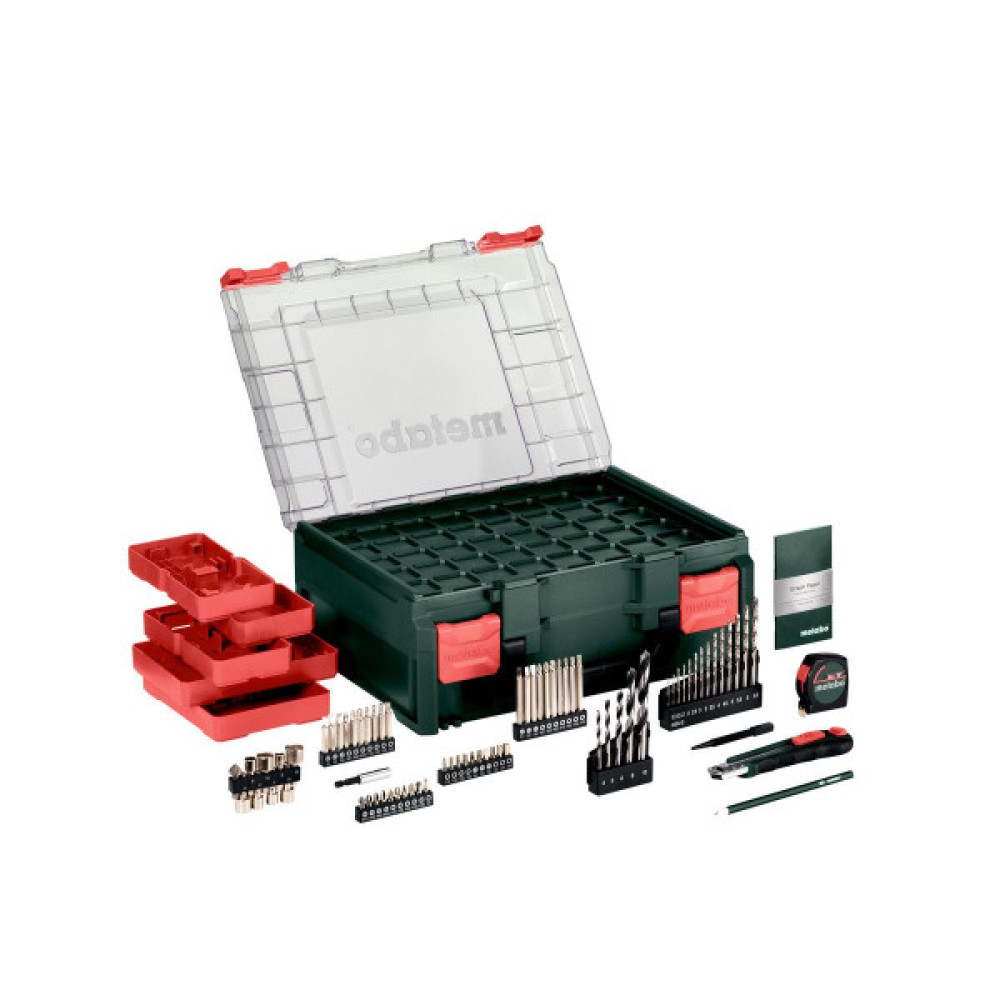 Шурупокрут-дриль акумуляторний Metabo BS 18 Set 18В 2х2А·год 24·48Нм 0-450·0-1600об·хв 1.3кг