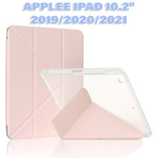 Чохол до планшета BeCover Ultra Slim Origami Transparent Apple Pencil Apple iPad 10.2 2019/2020/2021 Pink (711100) Чохол до планшета BeCover Ultra Slim Origami Transparent Apple Pencil Apple iPad 10.2 2019/2020/2021 Pink (711100)