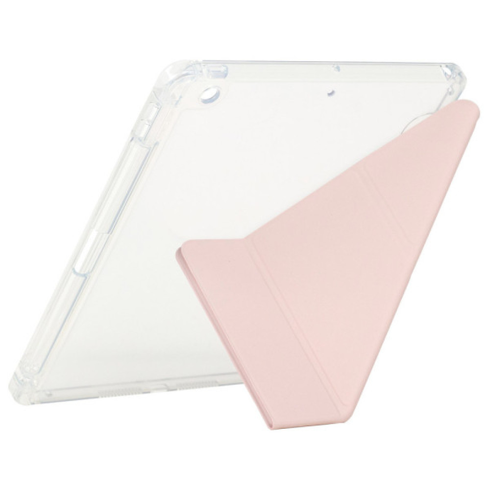 Чохол до планшета BeCover Ultra Slim Origami Transparent Apple Pencil Apple iPad 10.2 2019/2020/2021 Pink (711100) Чохол до планшета BeCover Ultra Slim Origami Transparent Apple Pencil Apple iPad 10.2 2019/2020/2021 Pink (711100)