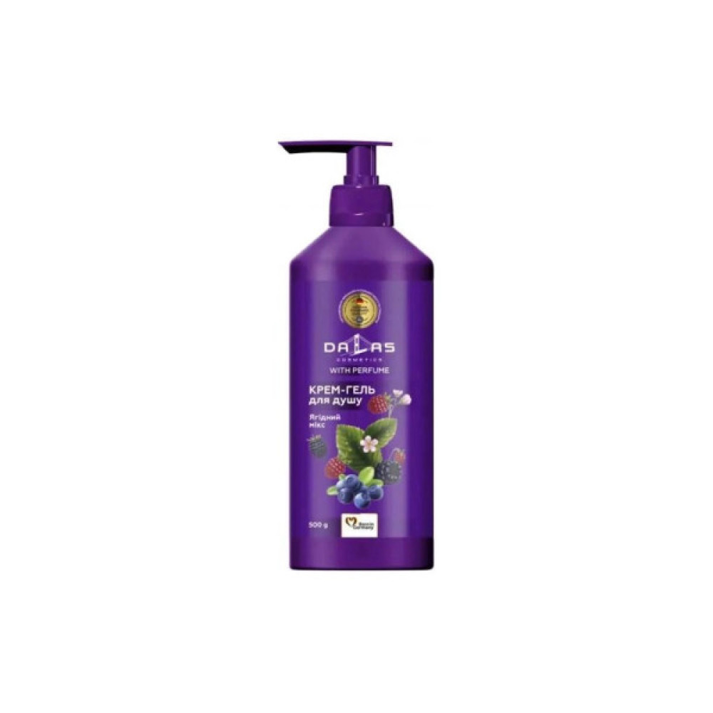 Гель для душу Dalas Cosmetics Ягідний мікс 500 г (4262396142054)