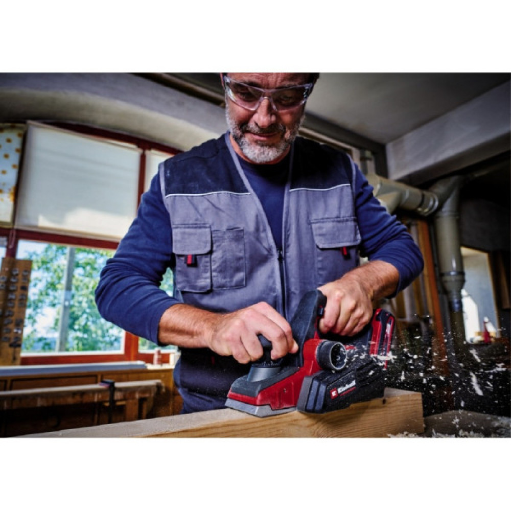 Рубанок акумуляторний Einhell Professional Einhell Professional TP-PL 18/3 Li BL - Solo PXC 18В 82мм до 2мм 2.63кг без АКБ та ЗП