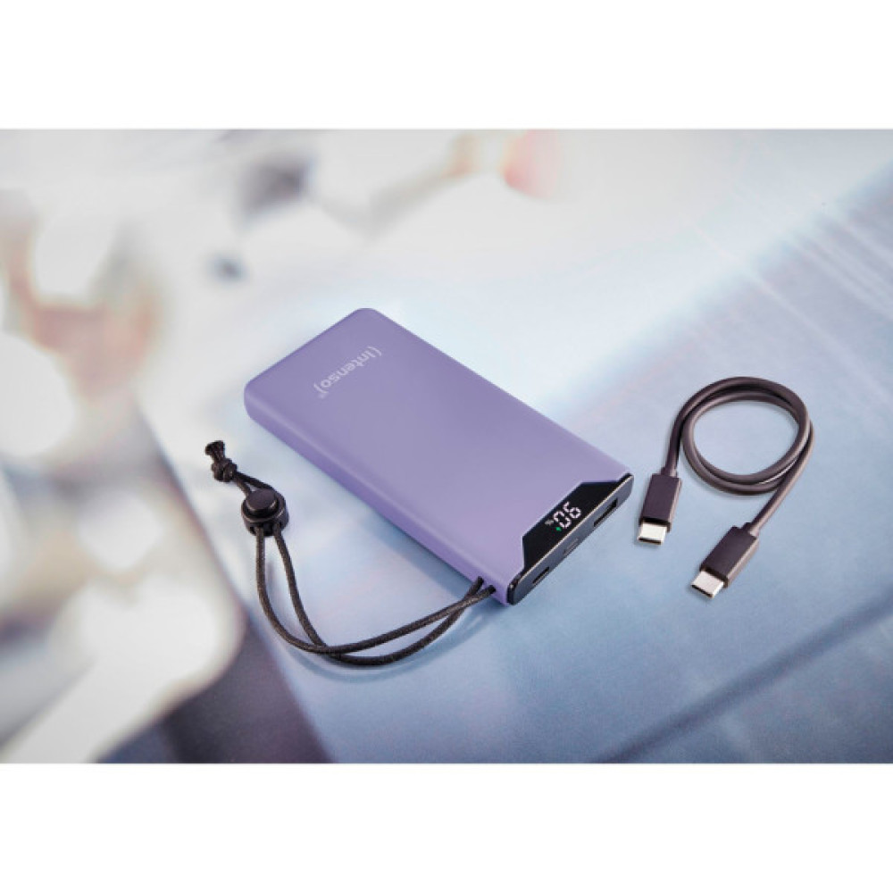 Батарея універсальна Intenso F10000 10000mAh QC3.0 purple (7332033)