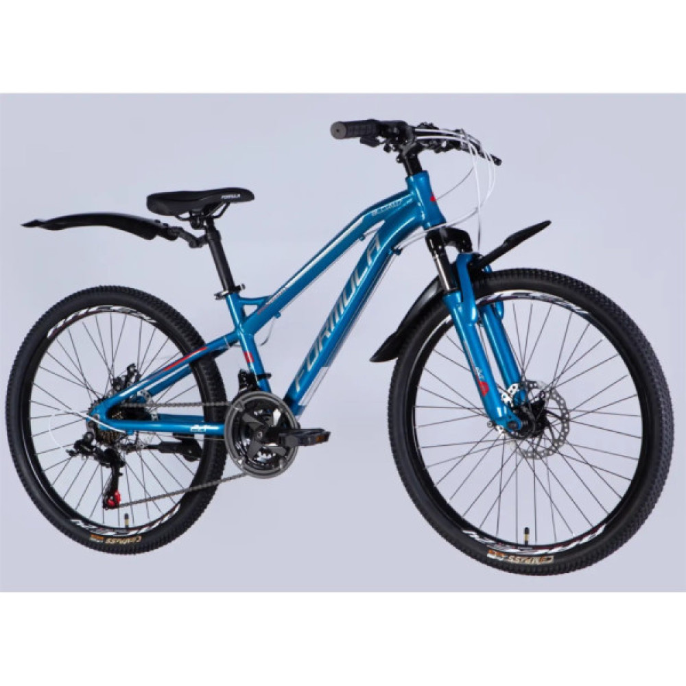 Велосипед Formula 24" BLACKWOOD DD FR рама-12,5" AL 2026 синій (OPS-FR-24-442)