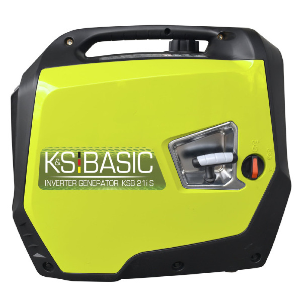 Генератор бензиновий інверторний Konner&Sohnen KSB 21i S, 230В, 2.0кВт, ручний стартер, 21кг