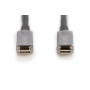 Дата кабель USB-C to USB-C 10.0m AOC 4K60Hz HDR Dolby Vision HDR10 3D 21.6Gbps Digitus (AK-330160-100-S)