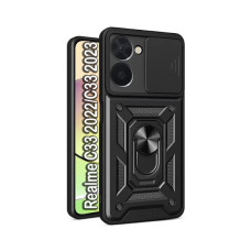 Чохол до мобільного телефона BeCover Military Realme C33 2022/C33 2023 Black (709170) Чохол до мобільного телефона BeCover Military Realme C33 2022/C33 2023 Black (709170)