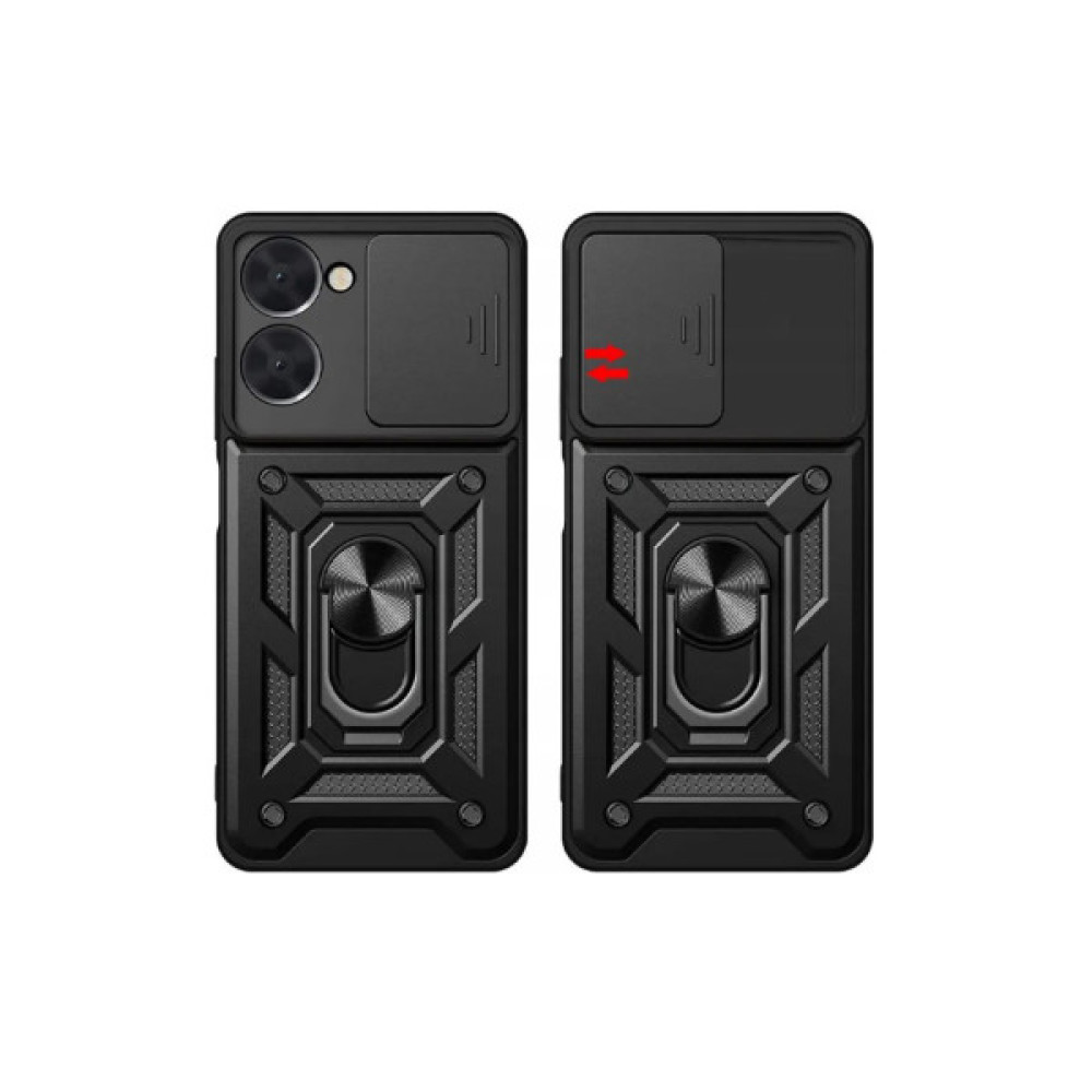 Чохол до мобільного телефона BeCover Military Realme C33 2022/C33 2023 Black (709170)