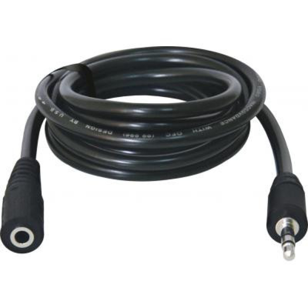 Кабель мультимедійний 3.5mm M to 3.5mm F 1.5m Defender (87511)