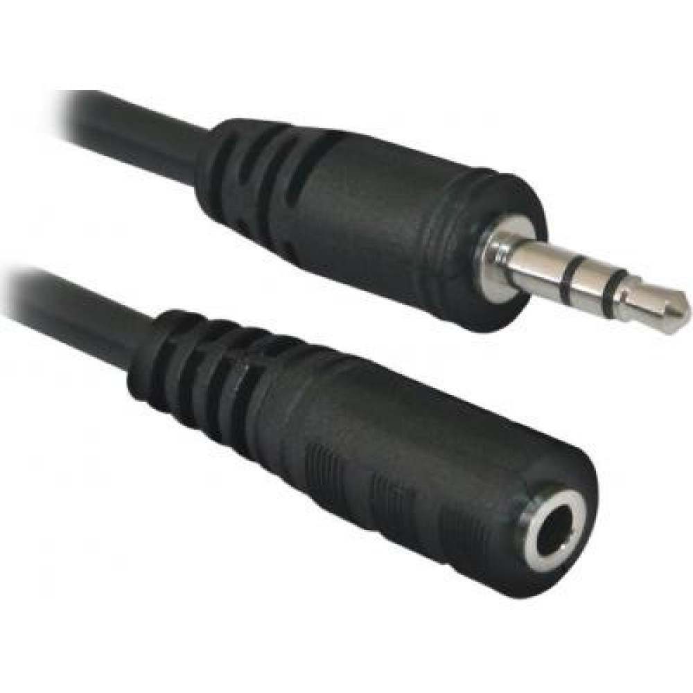 Кабель мультимедійний 3.5mm M to 3.5mm F 1.5m Defender (87511)