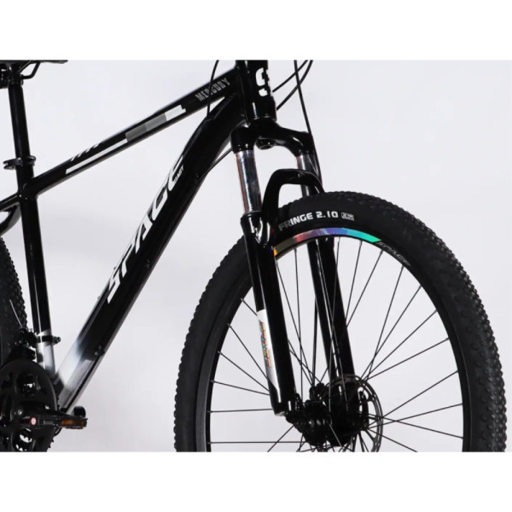 Велосипед Space 29" MERCURY DD FR рама-18" AL 2026 чорно-білий (OPS-SP-29-171)