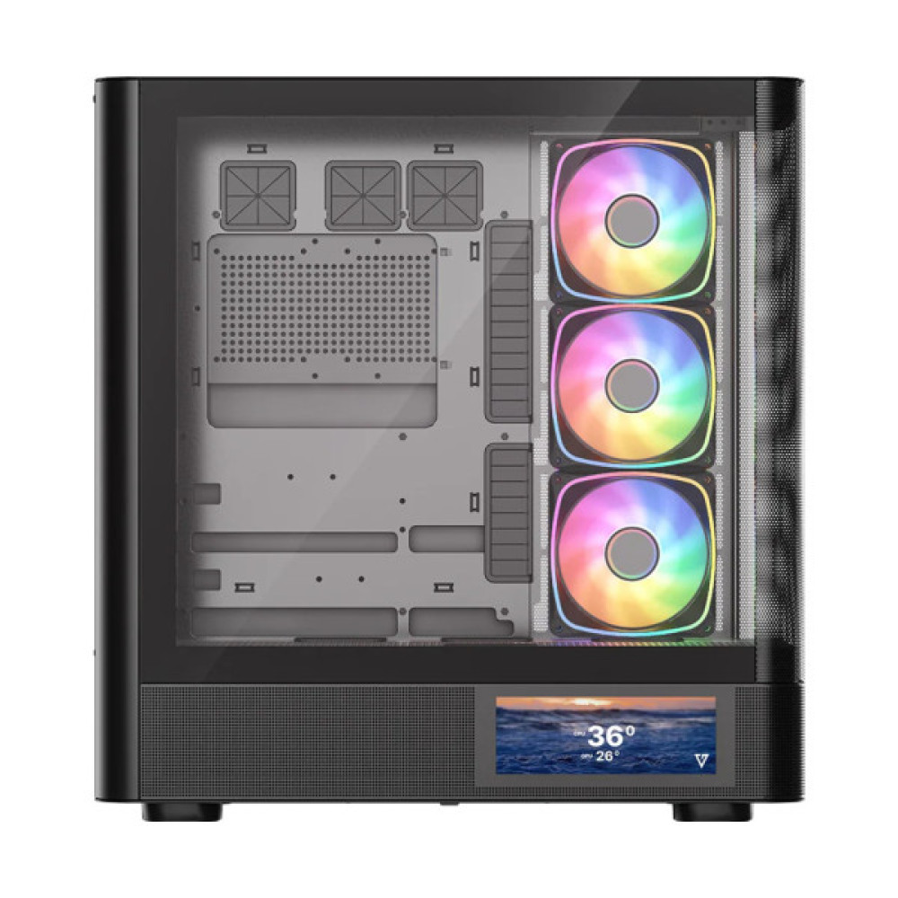Корпус для ПК Modecom VOLCANO AQ400 ARGB (MC-A-AQ400-4FA-B)