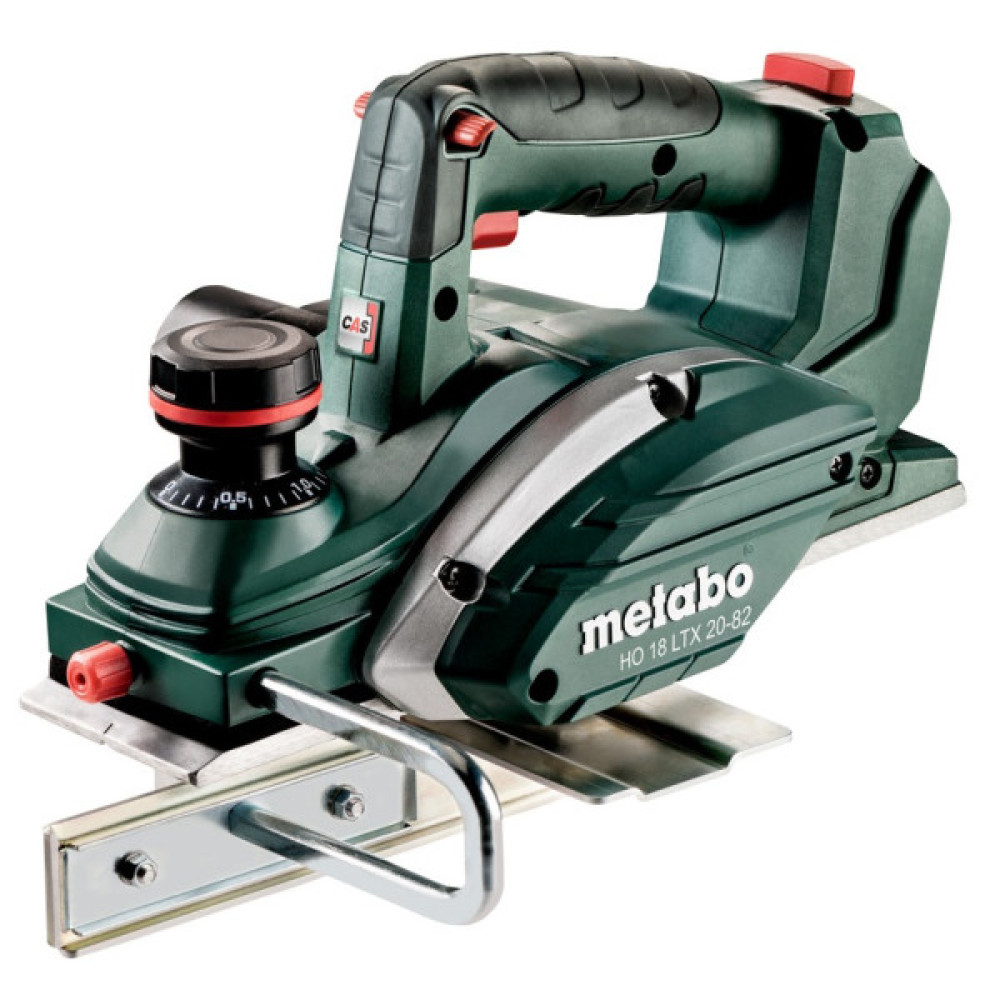 Рубанок акумуляторний Metabo HO 18 LTX 20-82LI-Power 18В 82мм стругання до 2мм паз 9мм 2.9кг без АКБ та ЗП