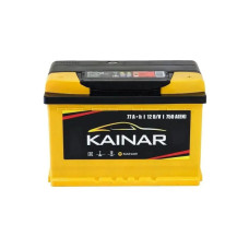 Акумулятор автомобільний KAINAR STANDART 77Ah Ев (-/+) (750EN) (077 260)
