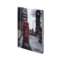 Книга записна Axent R&B Telephone А5, 96 аркушів, клітинка, тверда обкладинка (8457-5-A)