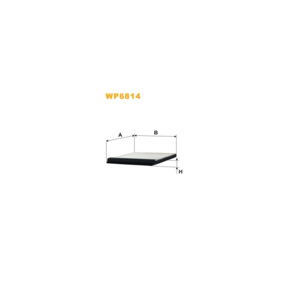Фільтр салону Wixfiltron WP6814