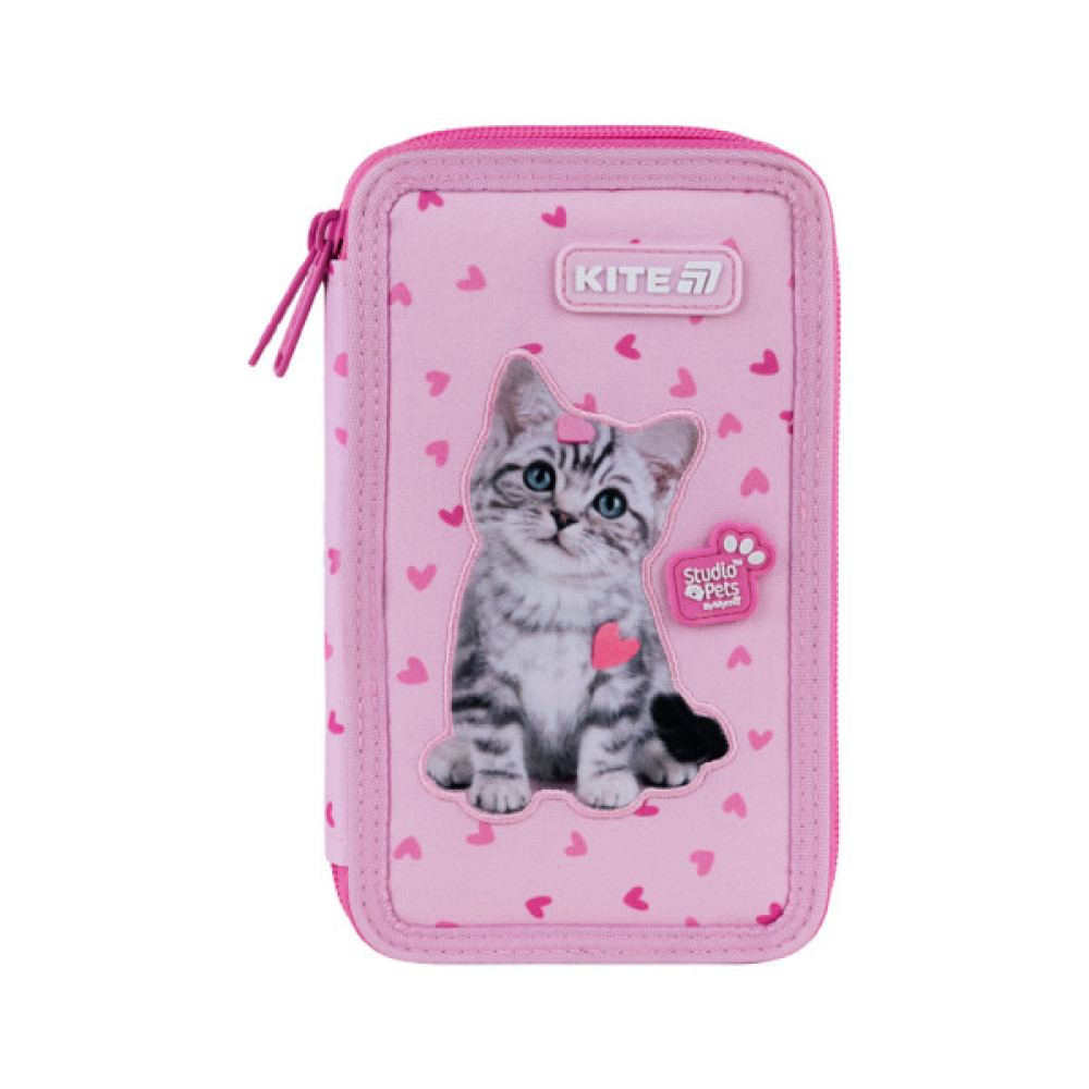 Пенал Kite 623 Studio Pets, 2 відділення (SP25-623)