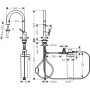 Змішувач Hansgrohe Aqittura M91 (76803000) Змішувач Hansgrohe Aqittura M91 (76803000)