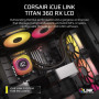 Система рідинного охолодження Corsair iCUE LINK TITAN 360 RX LCD (CW-9061023-WW) Система рідинного охолодження Corsair iCUE LINK TITAN 360 RX LCD (CW-9061023-WW)