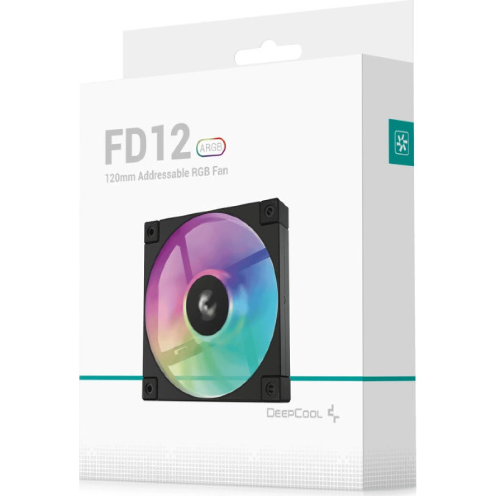 Кулер до корпусу Deepcool FD12 ARGB (R-FD12-BKAPN1-G) Кулер до корпусу Deepcool FD12 ARGB (R-FD12-BKAPN1-G)