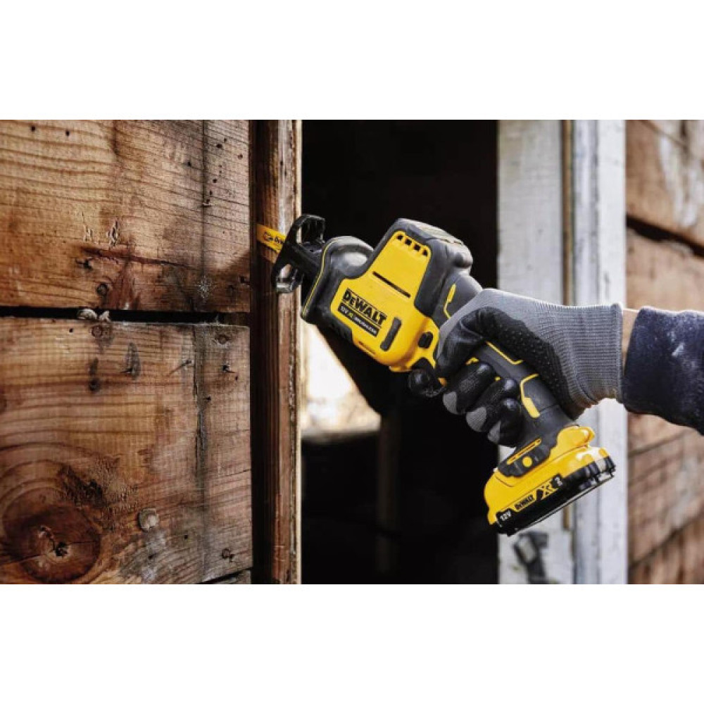 Пила шабельна акумуляторна DeWalt 10.8/12В XR Li-lon безщіткова 0-2800ход/хв 16мм 1.38кг без АКБ і ЗП