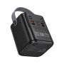 Батарея універсальна HOCO 80000mAh, 22.5W, PD20W, 4*USB/2*Type-C, ліхтарик, Black (J152 / 44522)