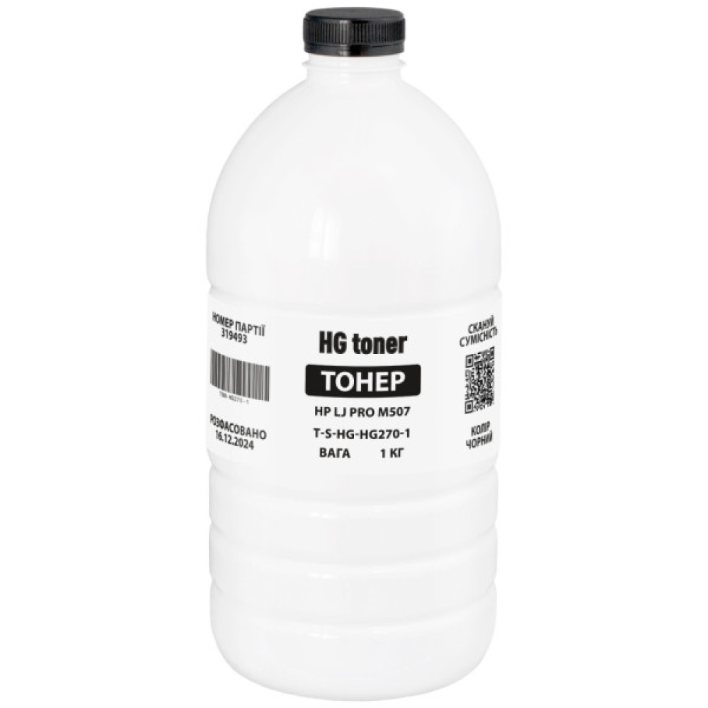 Тонер HP LJ M507 1 кг HG (TSM-HG270-1)
